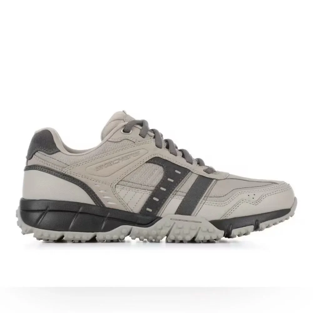 Skechers Men Shoe Sport Trail Walk Comfort Memory Foam Casual Hike Coffee sz 10